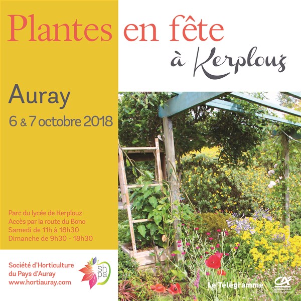 Affiche Plantes en Fete à Kerplouz 2018